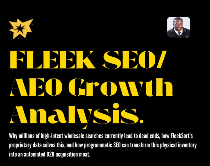 fleek sort SEO